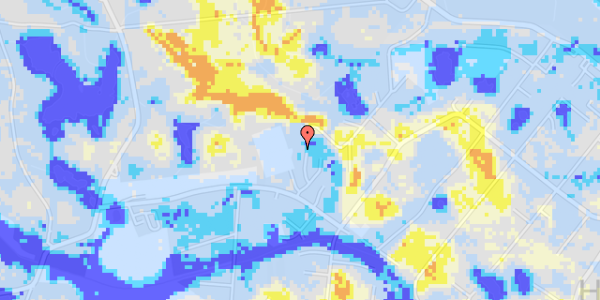 Ekstrem regn på Ravnehusparken 15