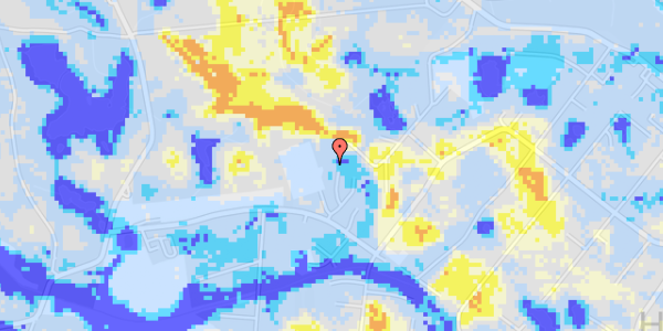 Ekstrem regn på Ravnehusparken 16