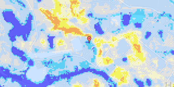 Ekstrem regn på Ravnehusparken 18