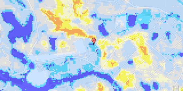 Ekstrem regn på Ravnehusparken 19