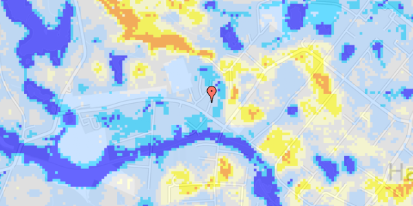 Ekstrem regn på Ravnehusvej 10C