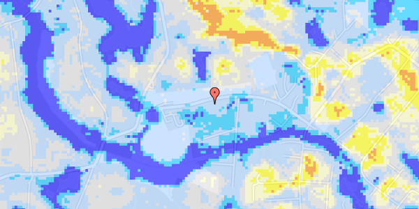 Ekstrem regn på Ravnehusvej 33