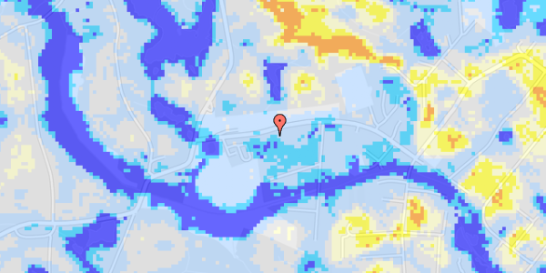 Ekstrem regn på Ravnehusvej 37