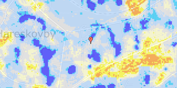 Ekstrem regn på Rolighedsvej 15A