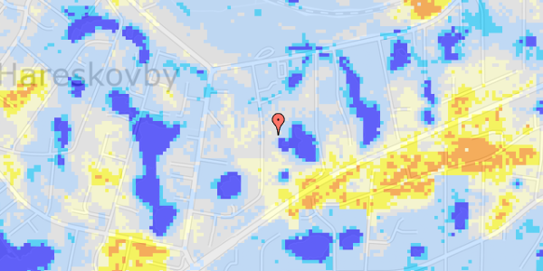 Ekstrem regn på Rolighedsvej 23A