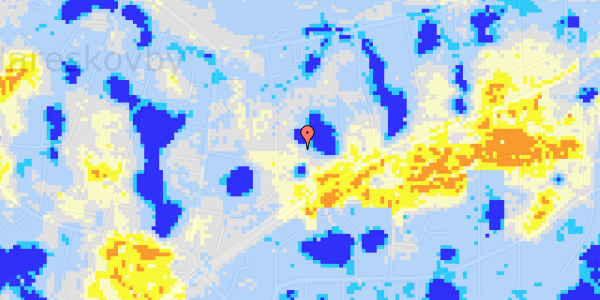 Ekstrem regn på Rolighedsvej 29B