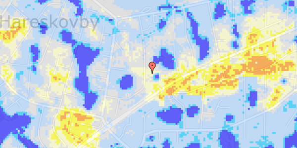 Ekstrem regn på Rolighedsvej 33