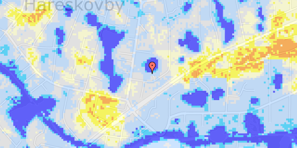 Ekstrem regn på Rolighedsvej 38B