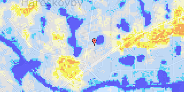 Ekstrem regn på Rolighedsvej 44