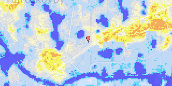 Ekstrem regn på Rolighedsvej 47