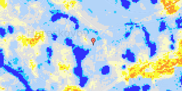 Ekstrem regn på Skov Alle 5