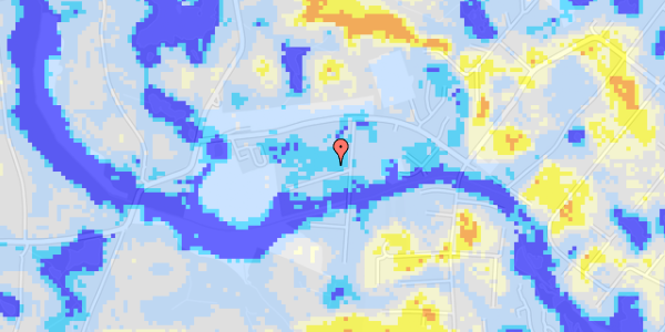 Ekstrem regn på Skovdalen 6