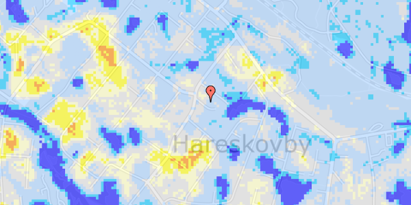 Ekstrem regn på Skovmose Alle 19