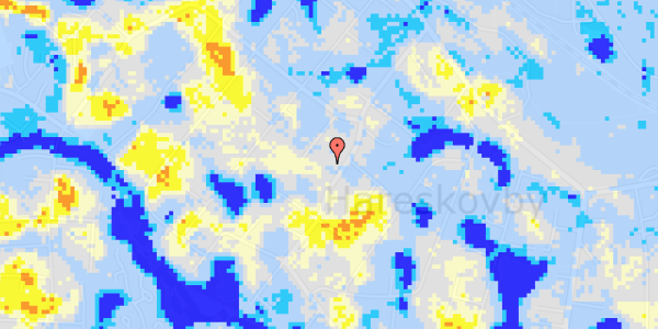 Ekstrem regn på Skovmose Alle 34