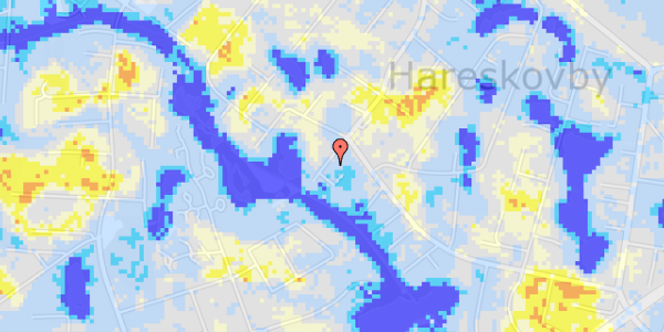 Ekstrem regn på Skovmose Alle 71