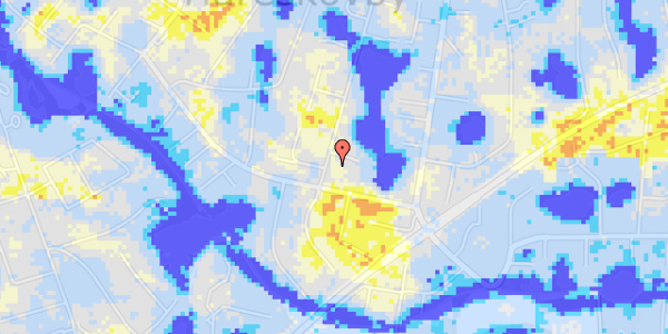 Ekstrem regn på Stormly 51