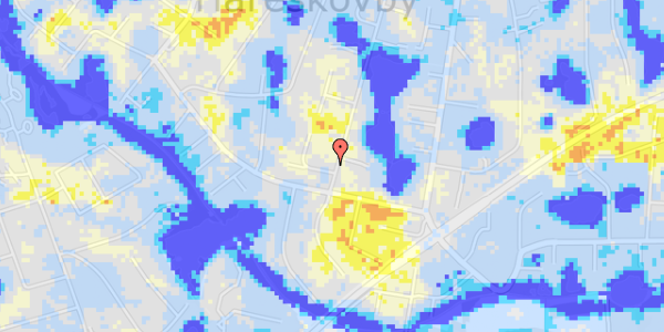 Ekstrem regn på Stormly 52