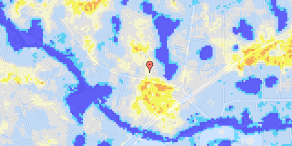 Ekstrem regn på Stormly 53