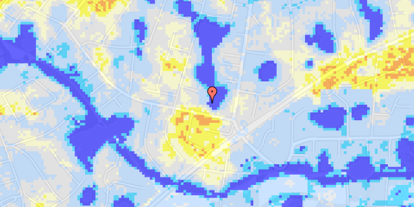 Ekstrem regn på Tibberup Alle 73A