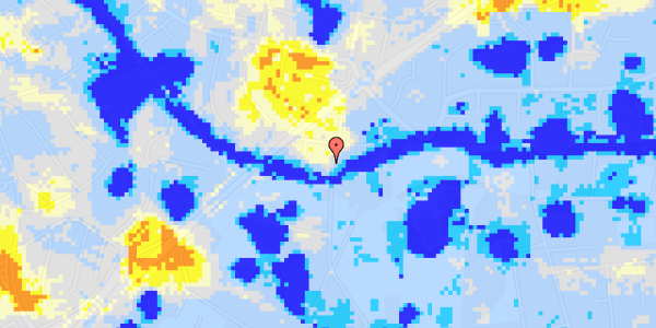 Ekstrem regn på Tibbevangen 83C