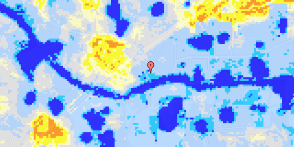 Ekstrem regn på Tibbevangen 95