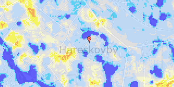 Ekstrem regn på Vildrosevej 5