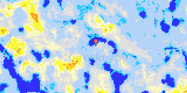 Ekstrem regn på Vildrosevej 12