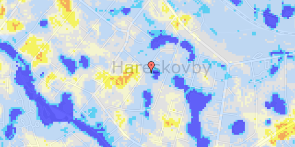 Ekstrem regn på Vildrosevej 15