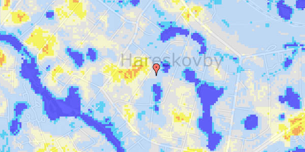 Ekstrem regn på Vildrosevej 21