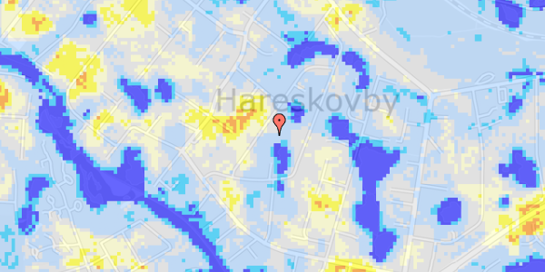 Ekstrem regn på Vildrosevej 23