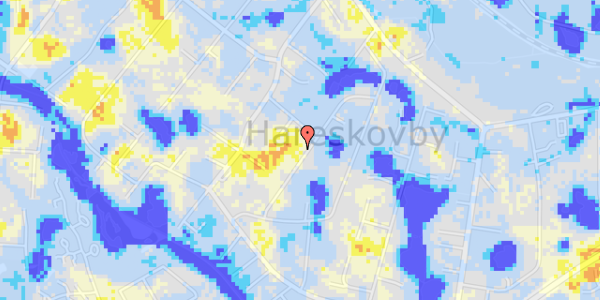 Ekstrem regn på Vildrosevej 24