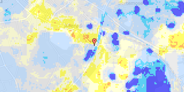 Ekstrem regn på Allerødvej 24