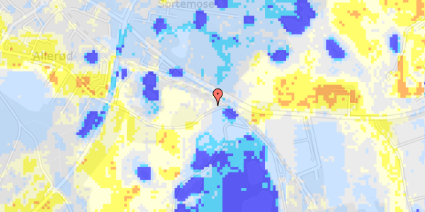 Ekstrem regn på Allerødvej 35