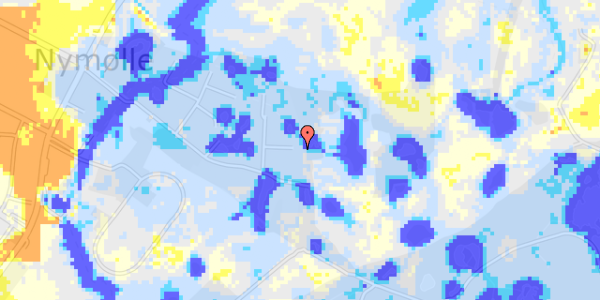 Ekstrem regn på Birkevangen 2C