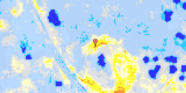 Ekstrem regn på Bjergvej 3