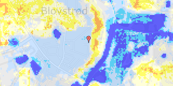 Ekstrem regn på Drabæksvej 9