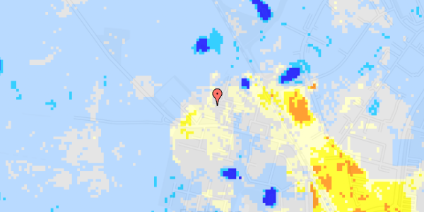 Ekstrem regn på Ellevej 21