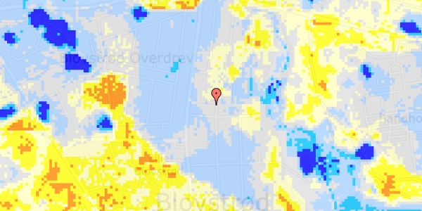 Ekstrem regn på Elmevej 1