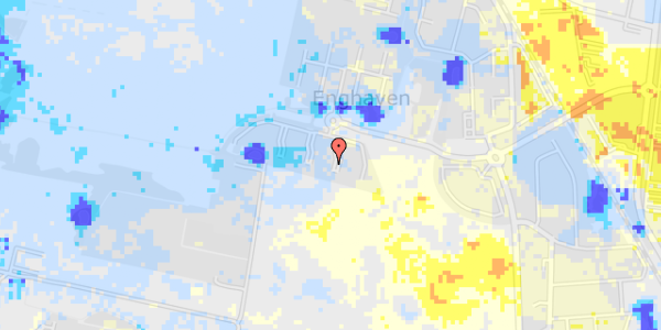 Ekstrem regn på Enghave Park 31