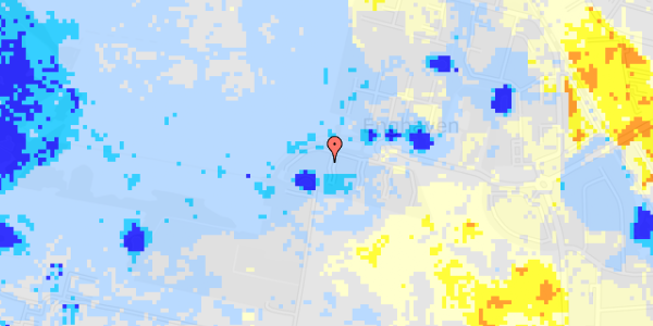 Ekstrem regn på Enghave Park 94