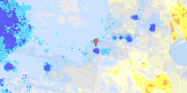 Ekstrem regn på Enghave Park 184