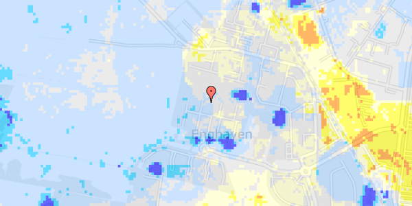 Ekstrem regn på Filippavej 2