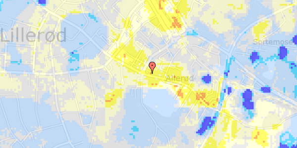 Ekstrem regn på Frederiksborgvej 10A, 1. 