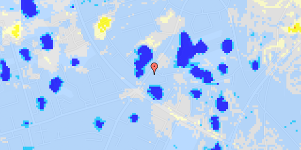 Ekstrem regn på Gl Lyngevej 107