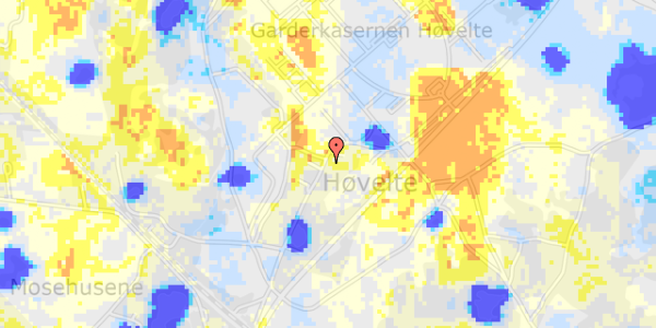 Ekstrem regn på Hesselgårdsvej 31