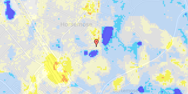 Ekstrem regn på Hvidehusvej 31