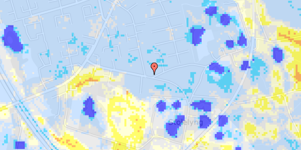 Ekstrem regn på Høveltsvangsvej 31