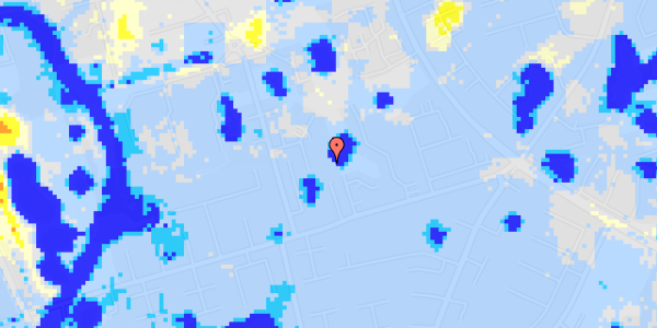 Ekstrem regn på Jægerhegnet 34