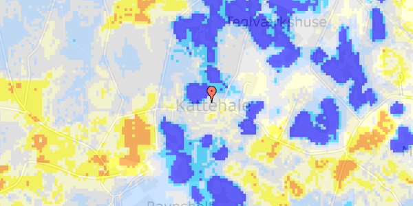 Ekstrem regn på Kattehalevej 24