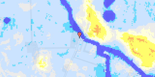 Ekstrem regn på Kollerød Bygade 36B, 1. 